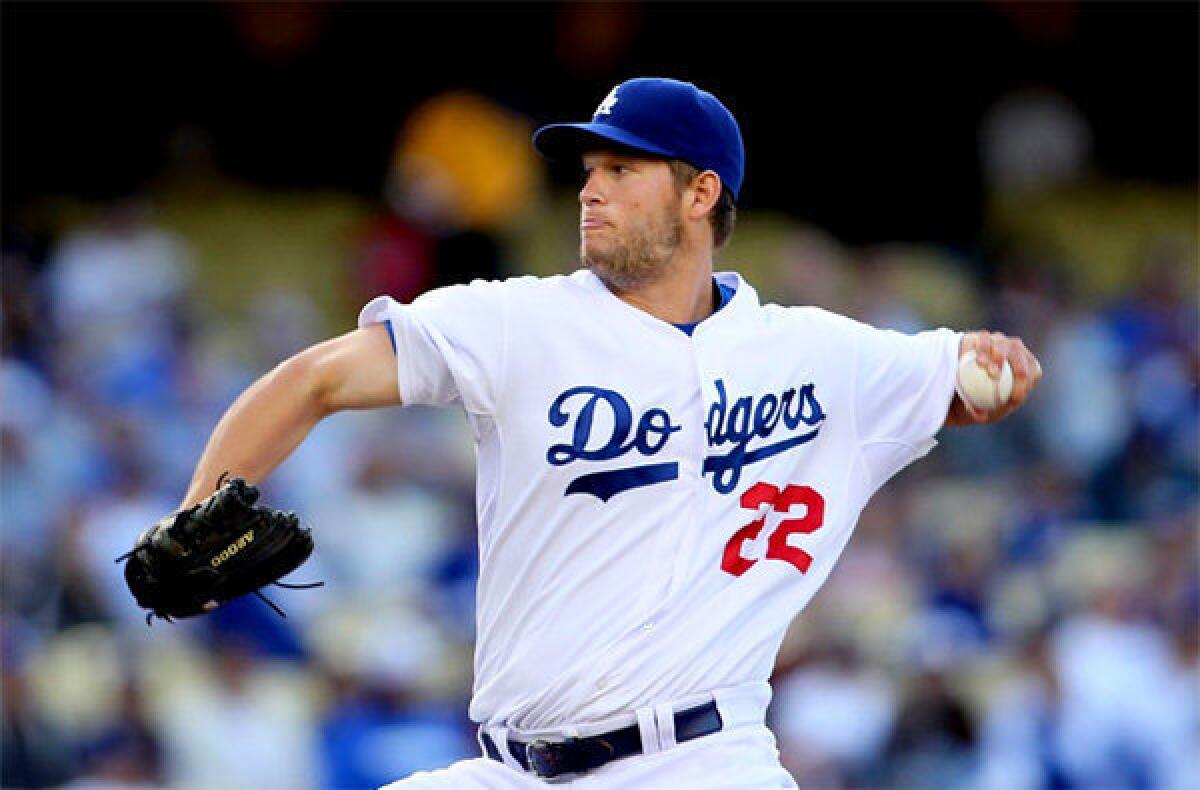 Dodgers' Clayton Kershaw pitched seven shutout innings against the Pittsburgh Pirates.