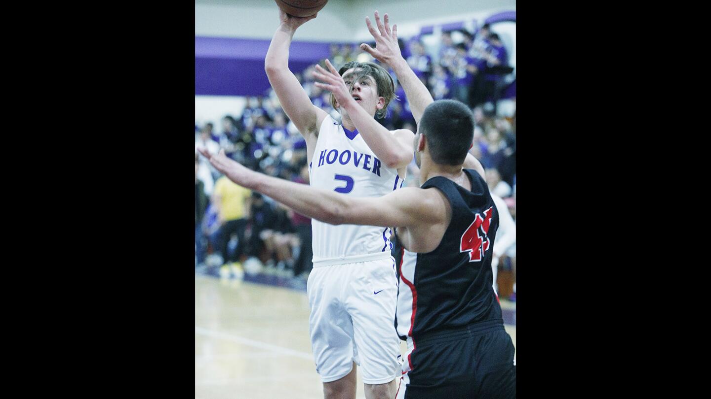 Photo Gallery: Glendale vs. Hoover in Pacific League season finale boys' basketball