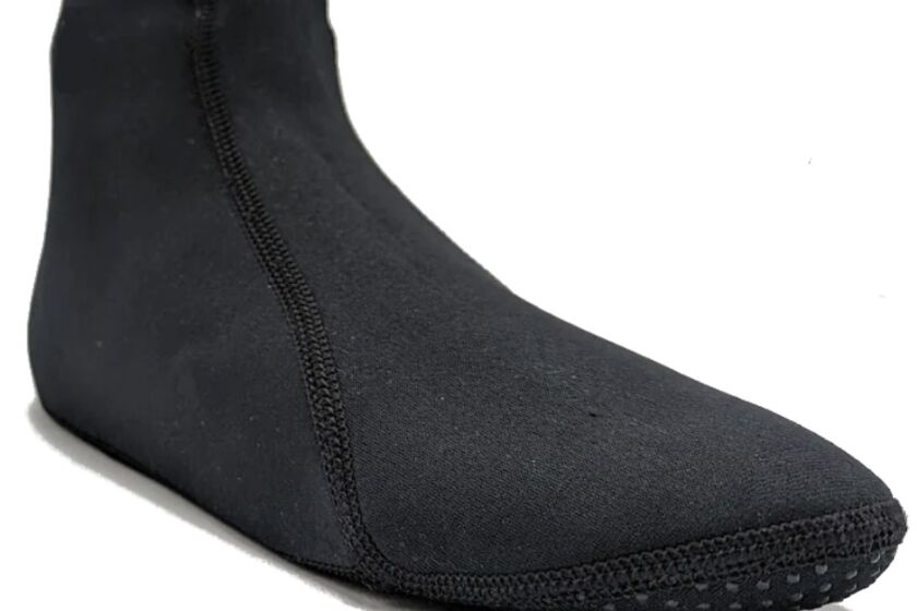 One of DragonSkin's stingray resistant booties.