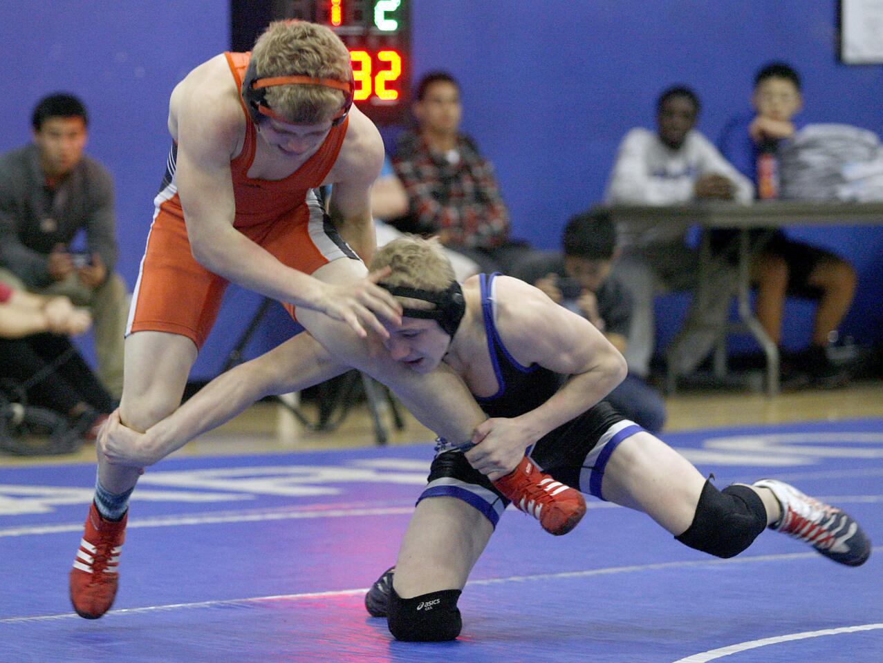 Photo Gallery: San Marino vs. South Pasadena in boys wrestling