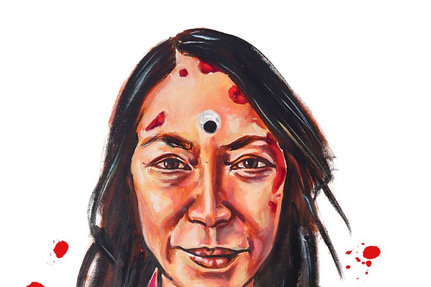 Illustration of Michelle Yeoh for the feature Who's Counting.