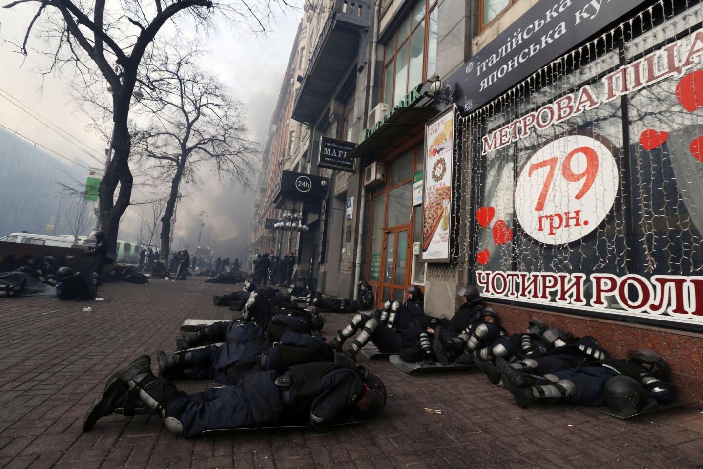 Deadly violence in Kiev, Ukraine
