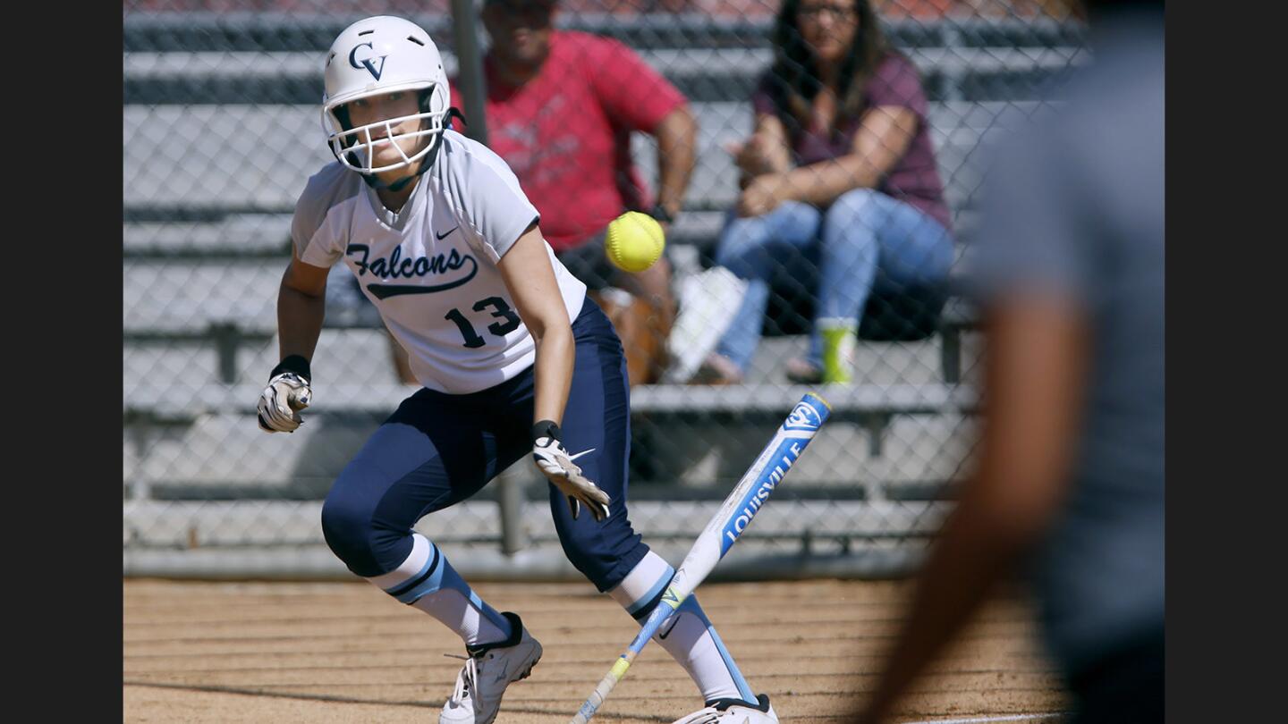 Photo Gallery: Crescenta Valley High School softball wins Pacific League title by defeating Arcadia High School