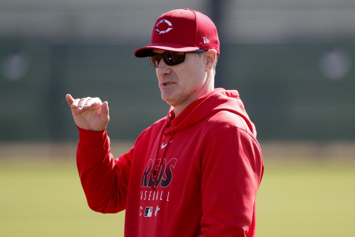 PHOTOS: Cincinnati Reds spring training, Feb. 17