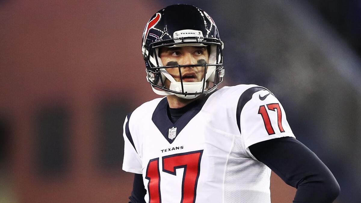 Brock Osweiler appears to be on his way to Cleveland after one season in Houston.
