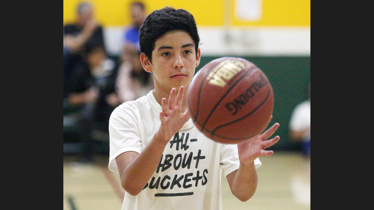 Photo Gallery: Annual MVP basketball camp in Burbank