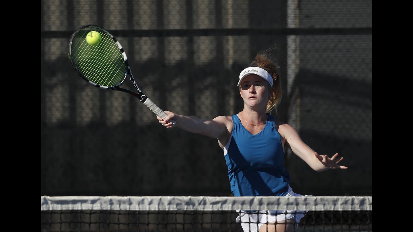 Photo Gallery: Corona del Mar vs. Beckman girls' tennis