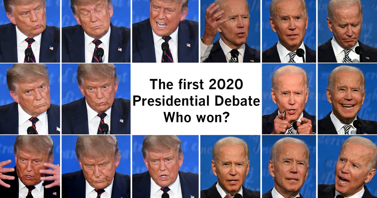 Trump Biden Debate Analysis Round By Round Los Angeles Times
