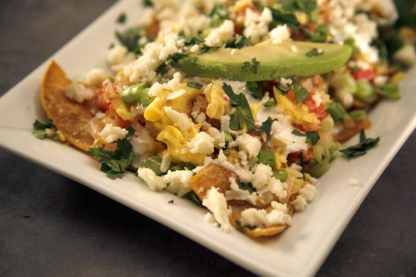 From Joan Nathan's new book "King Solomon's Table" Recipes : Chilaquiles -- Mexican "matzo" brei.