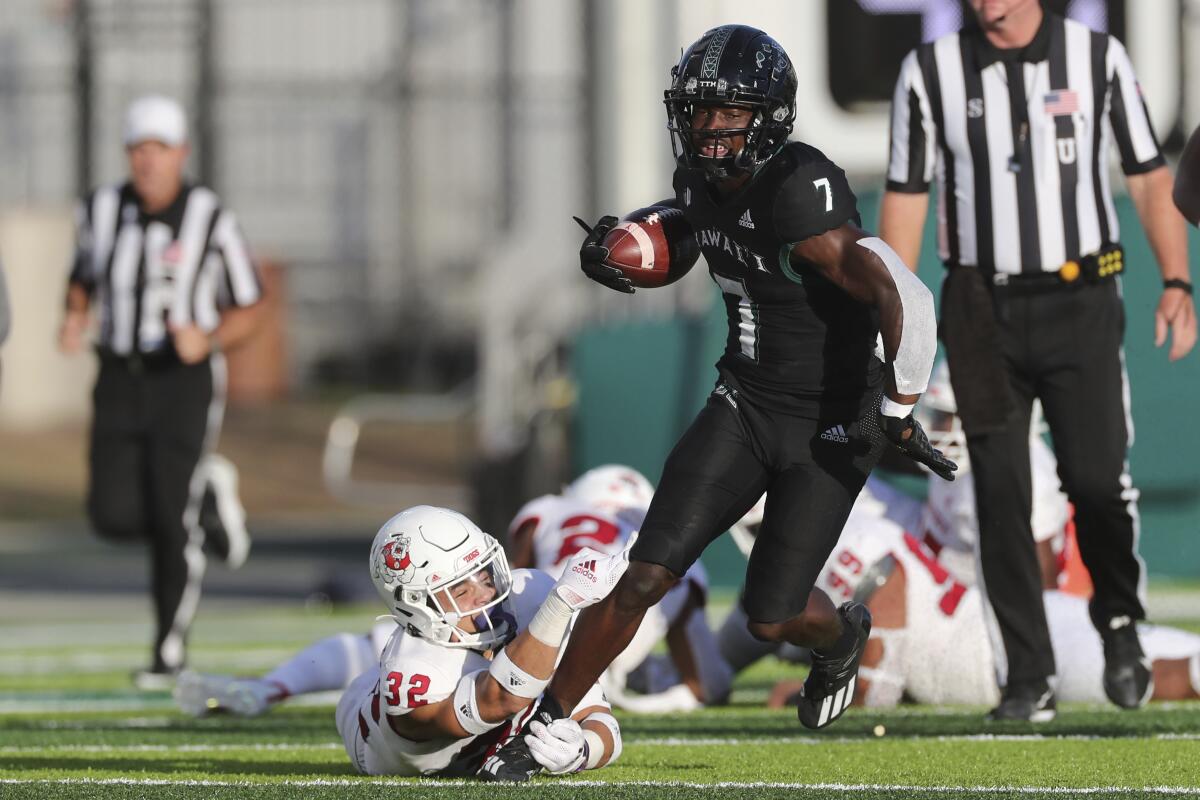 2022 NFL Draft Profile: Hawaii RB Calvin Turner Jr.