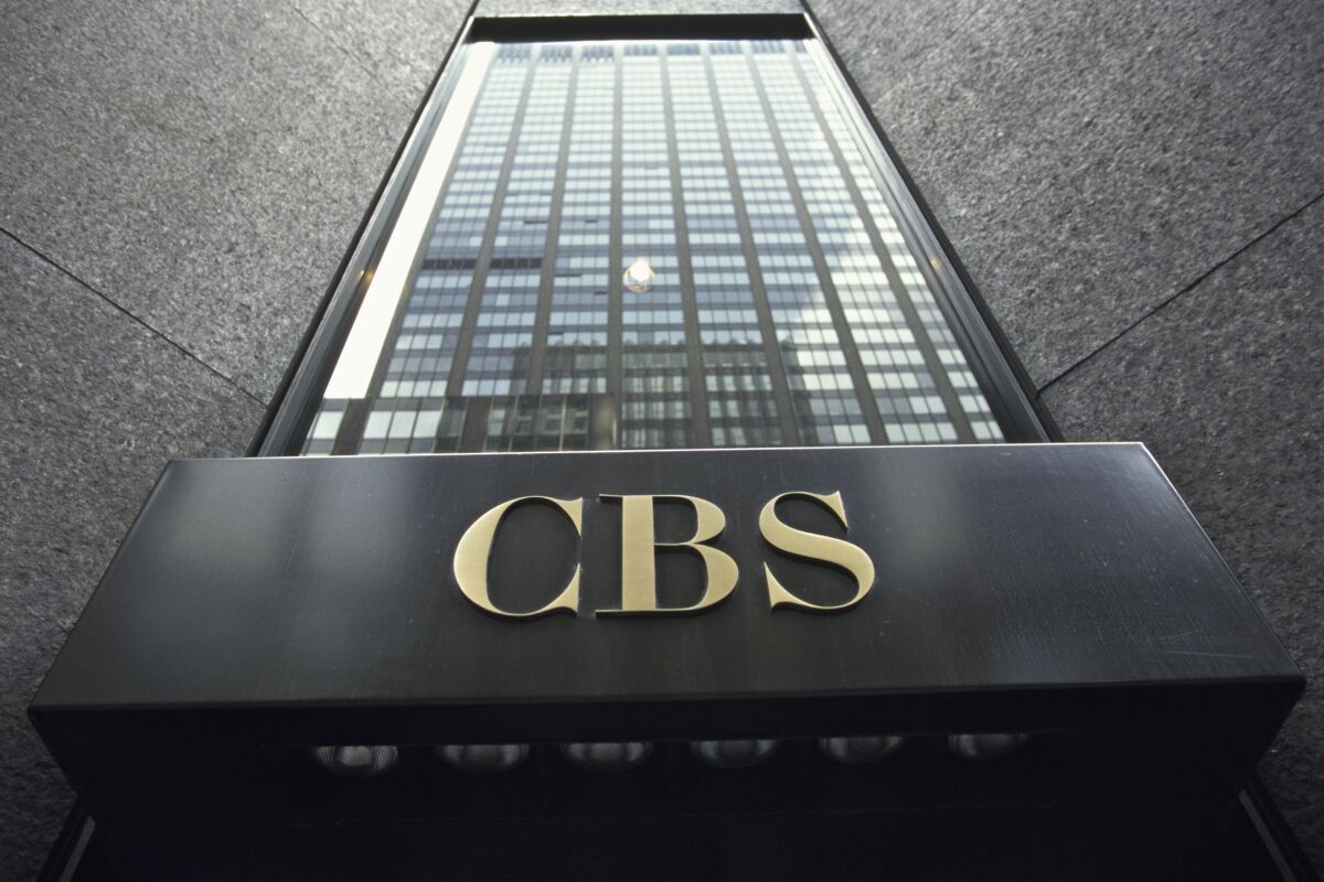 CBS headquarters in New York.  