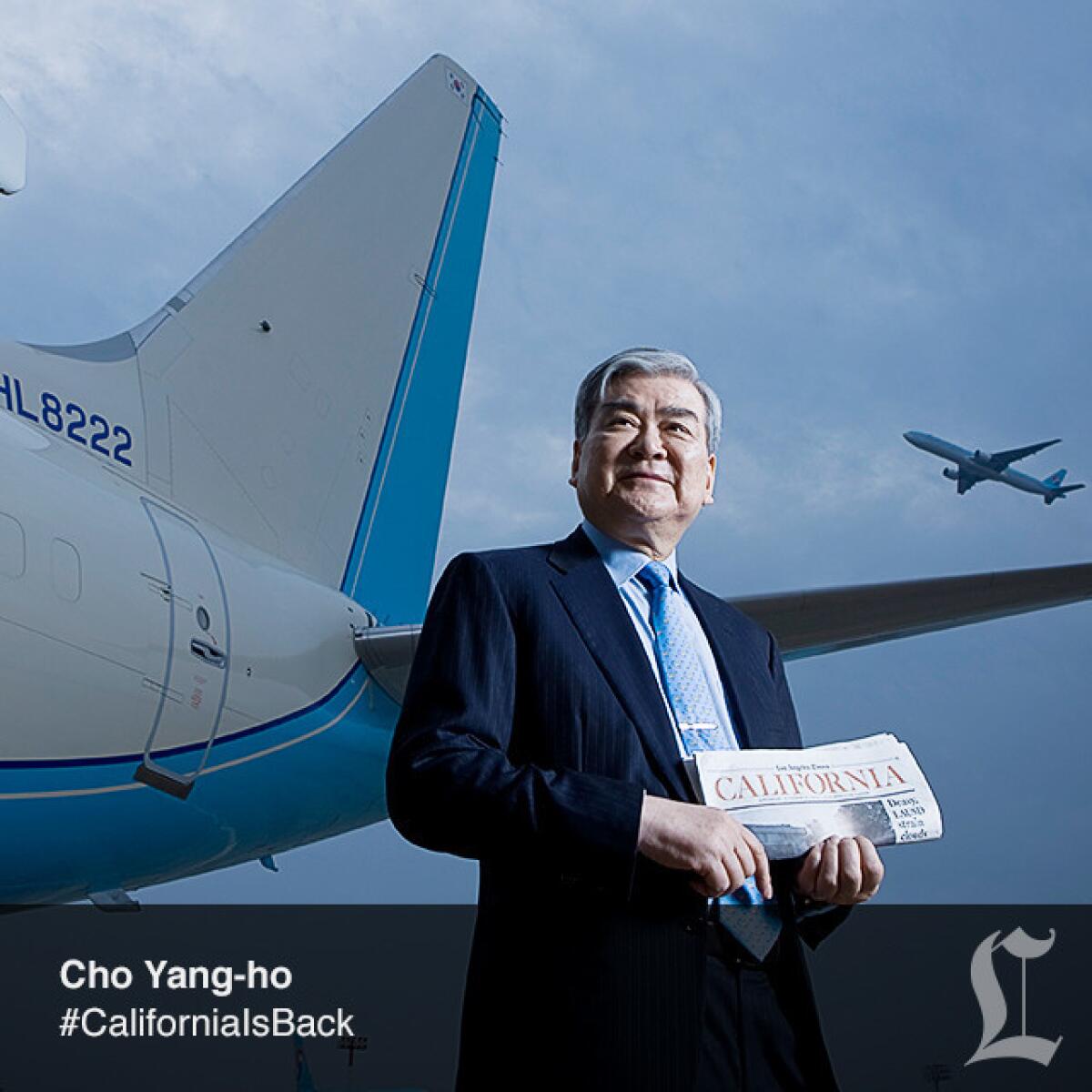 Cho Yang-ho, Korean Air and Hanjin Group.