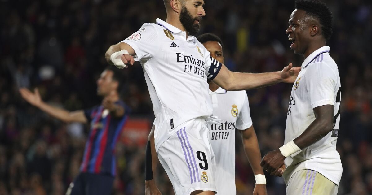 Benzema anotó mientras el Madrid perseguía trofeos en España y Europa