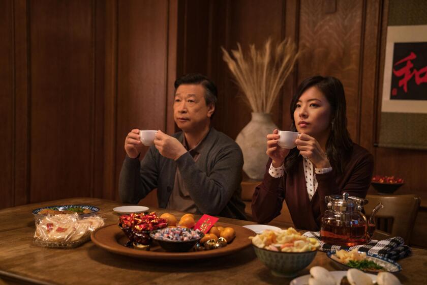 Tzi Ma and Christine Ko in "Tigertail," a drama from Alan Yang now streaming on Netflix.