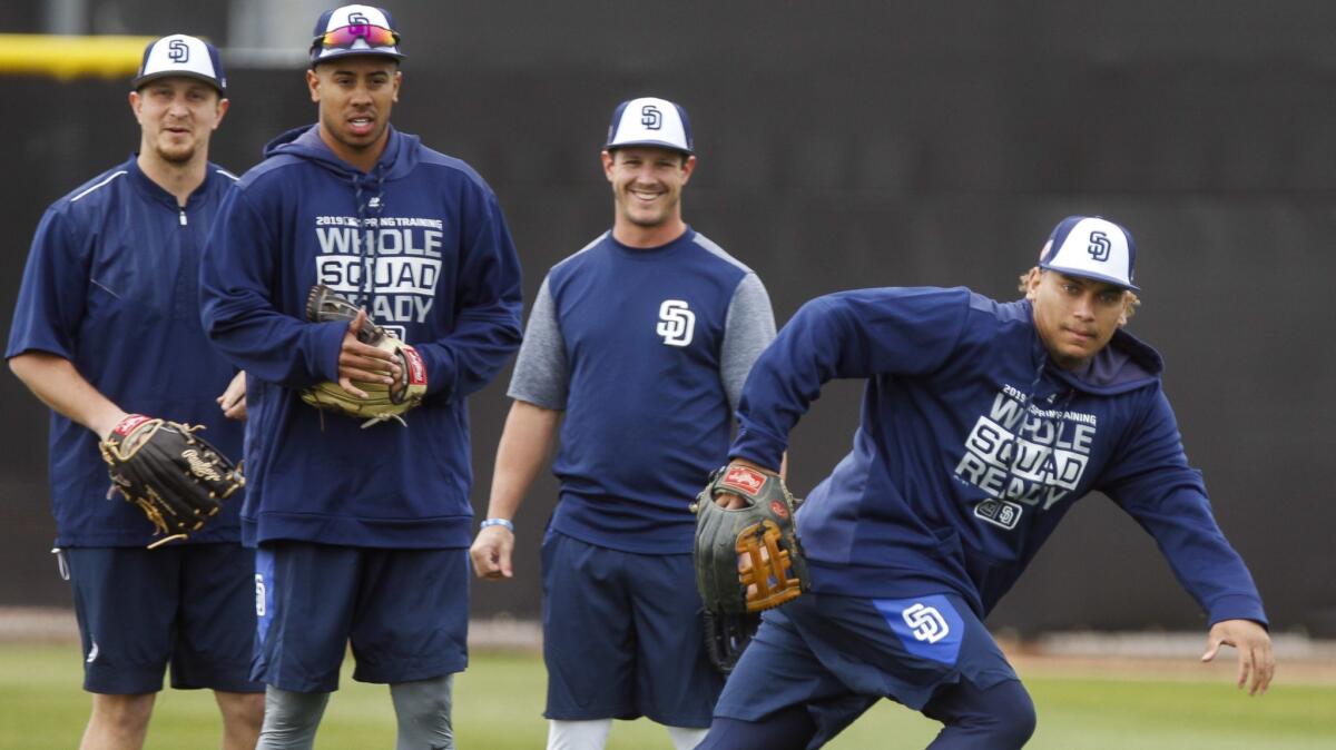 Josh Naylor working to fit in with Padres - The San Diego Union-Tribune