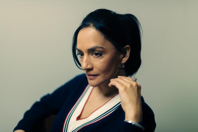 LONDON - APRIL 23, 2024: Archie Panjabi who stars in Hulu's "Under the Bridge" on Tuesday, April 24, 2024. (Jennifer McCord / For The Times)