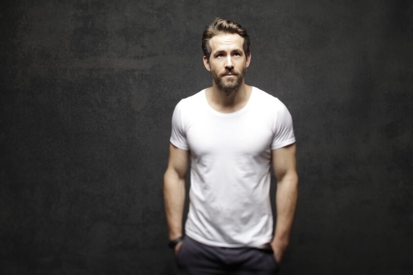 Ryan Reynolds promotes "Mississippi Grind" at the L.A. Times photo & video studio at the Sundance Film Festival on Jan. 25.