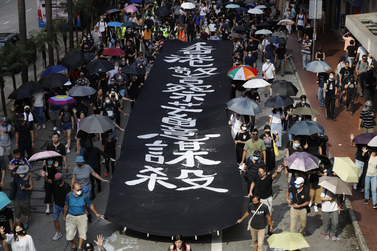 Hong Kong protests