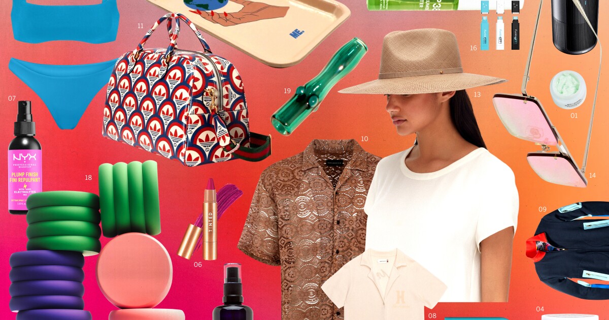 L.A. summer survival kit: skincare, clothing, accessories