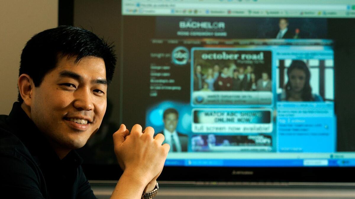 Albert Cheng, Amazon's chief operating officer, pictured in 2007 when he was an executive at Walt Disney Co.