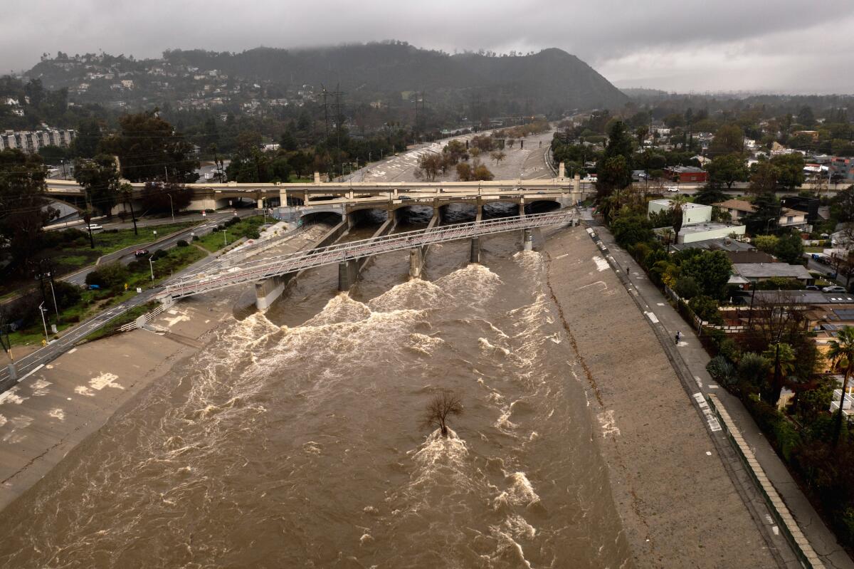 Southern California storm Rains, winds and rescues Los Angeles Times