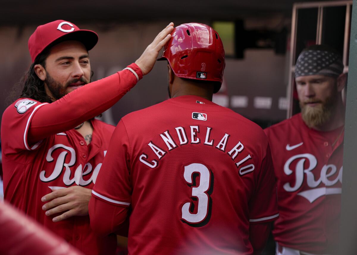Spencer Steer hits 3-run homer as the Reds rally past the Mets for 9-6  victory - The San Diego Union-Tribune