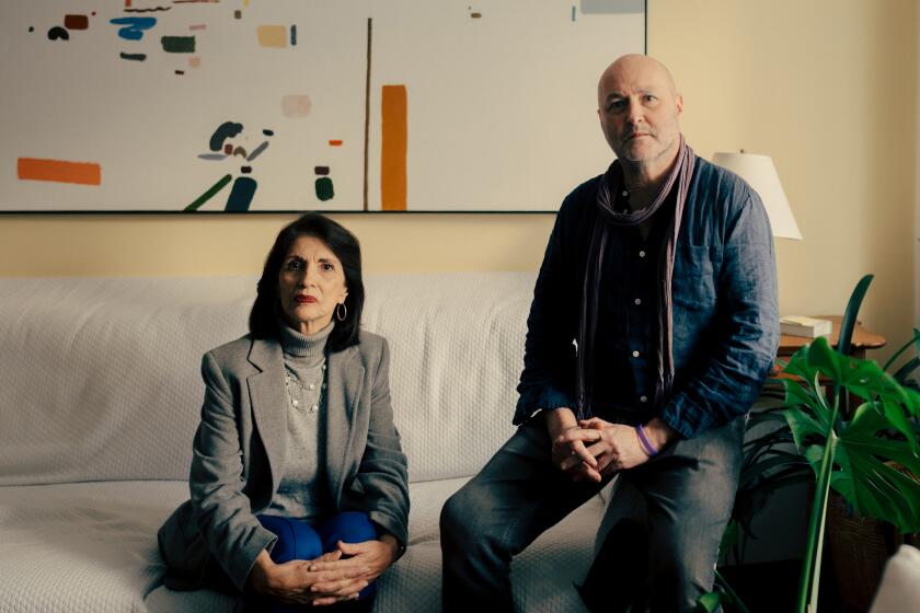 Diane Foley, left, and Colum McCann, co-authors of "American Mother."