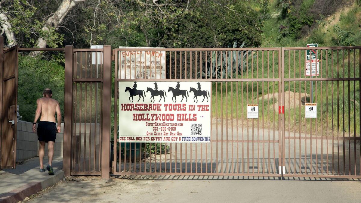 The Beachwood Drive gate will soon be off-limits if you're trekking to the Hollywood sign.