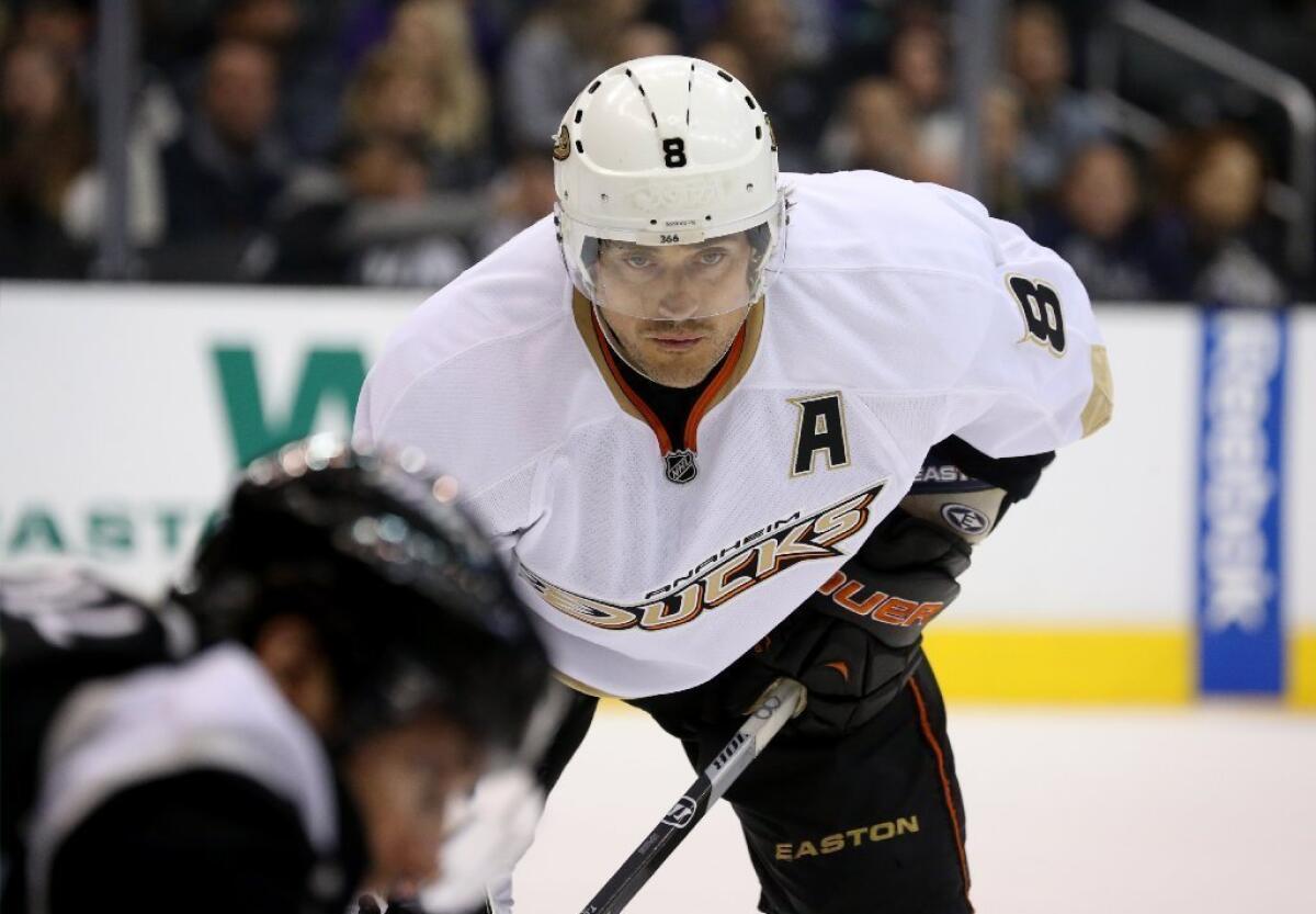 "This year, the depth we've had has been the key for us," Teemu Selanne says of the Ducks.