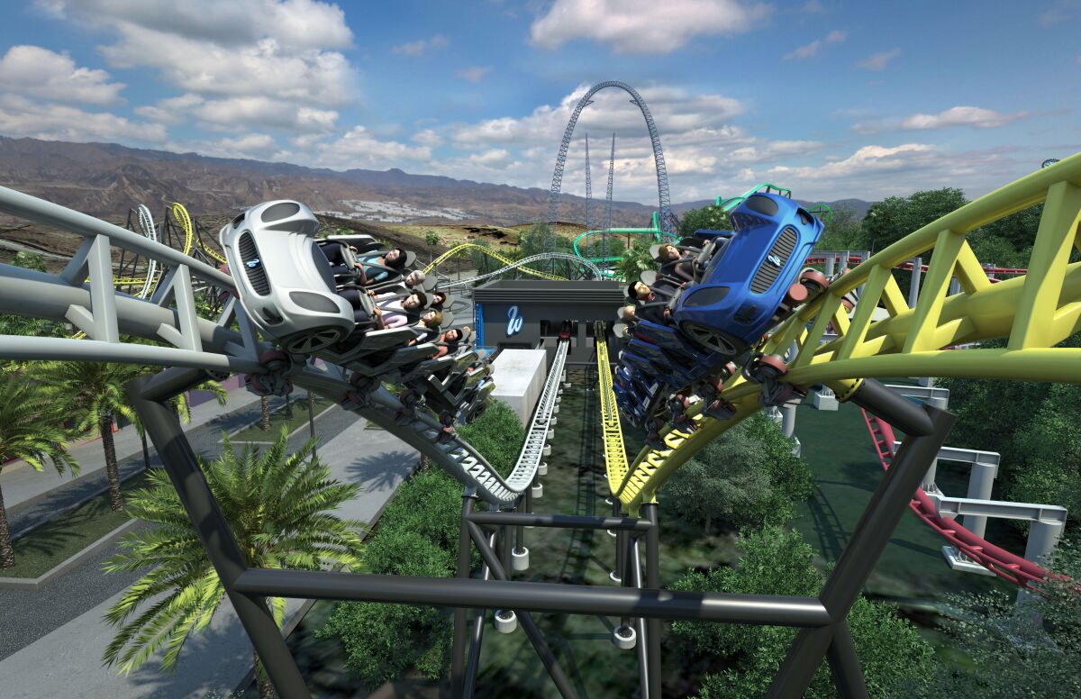 Six Flags Magic Mountain looks to pimp its newest ride, West Coast