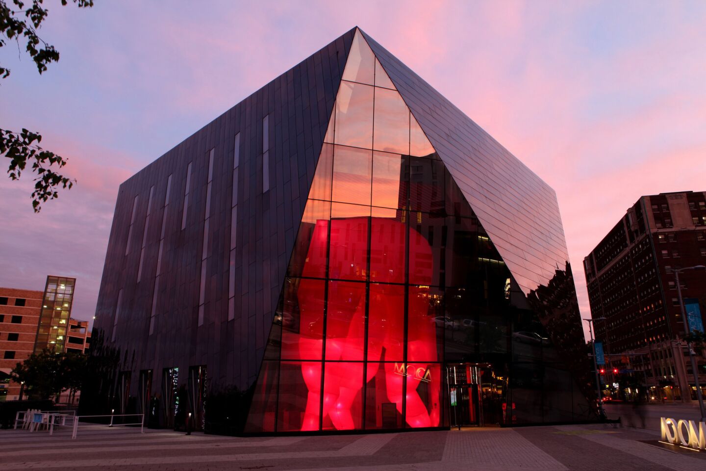 The gem-like Museum of Contemporary Art Cleveland.