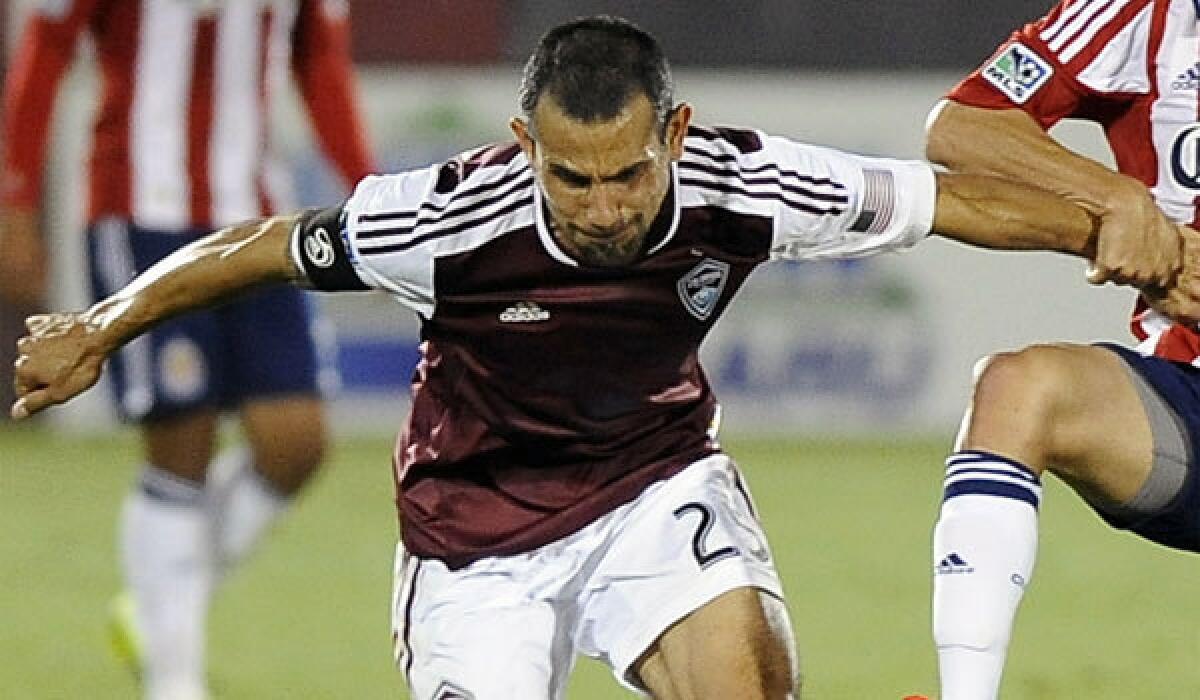 New Galaxy midfielder Pablo Mastroeni spent the last 11-plus years with the Colorado Rapids, where he was the team's most valuable player in 2007, 2008 and 2010.