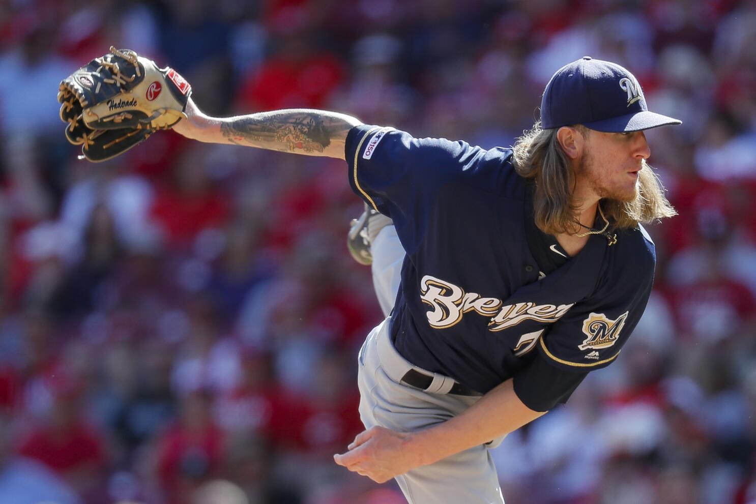 Brewers send down top pitching prospect Josh Hader