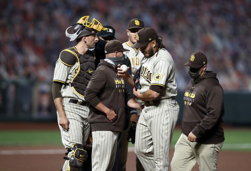 Padres Learn They Ll Host Playoff Series Split Doubleheader Lose Lamet The San Diego Union Tribune