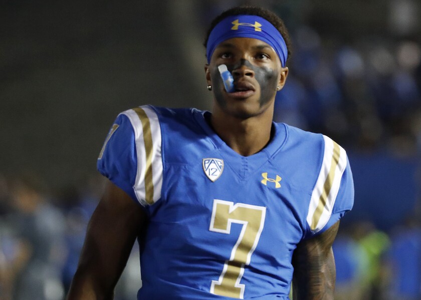 UCLA quarterback Dorian Thompson-Robinson