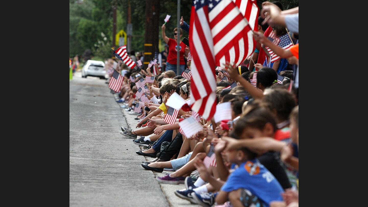 Photo Gallery: The Crescenta Valley Remembrance Motorcade