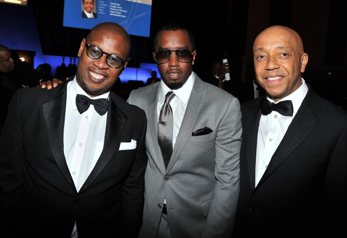 Andre Harrell, Sean "Diddy" Combs, Russell Simmons