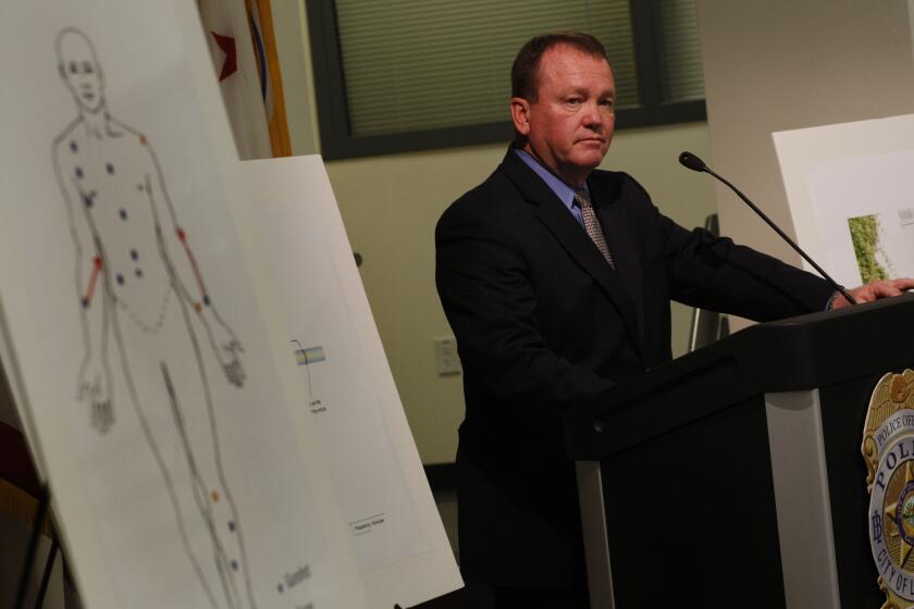 Long Beach Police Chief Jim McDonnell announced he will enter the race for Los Angeles County sheriff.