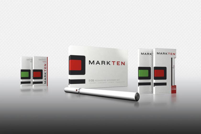 Altria Group Inc. is launching its first electronic cigarette under the MarkTen brand.