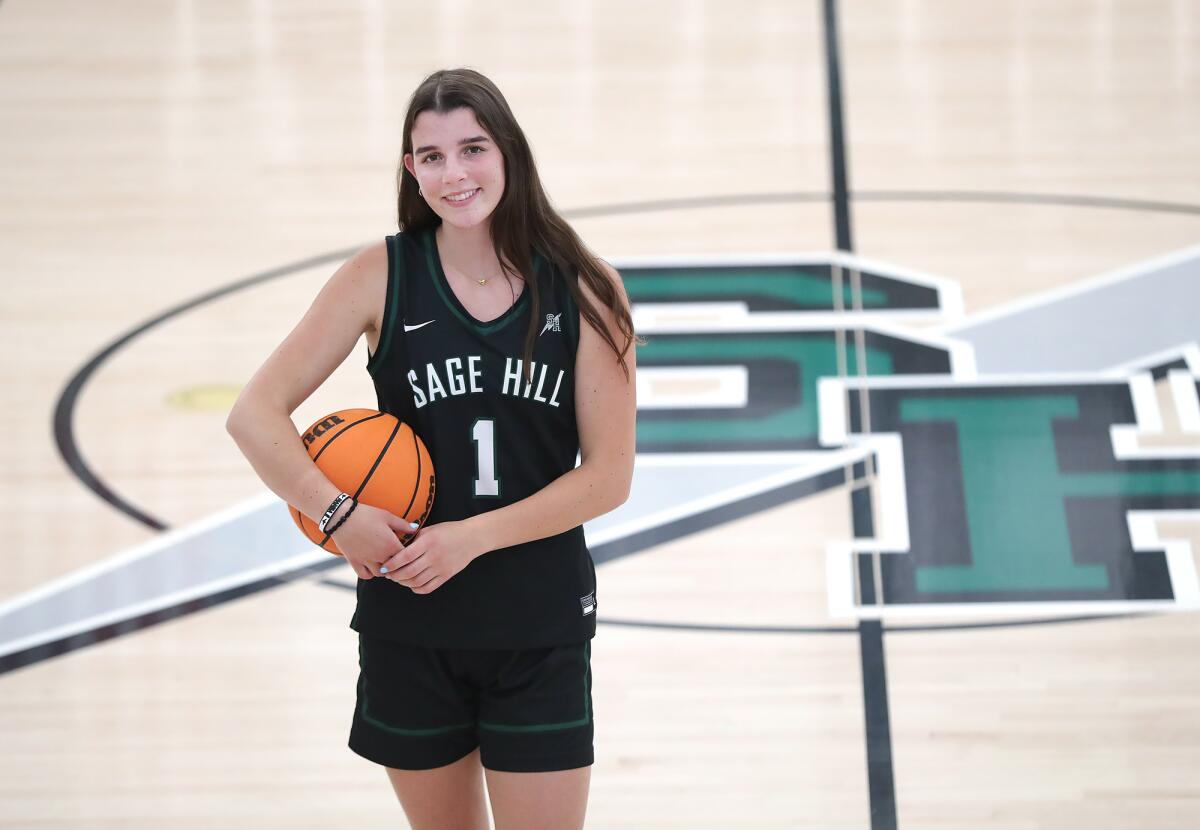 Sage Hill's Emily Eadie was an All-CIF Southern Section Open Division honoree in girls' basketball this season.