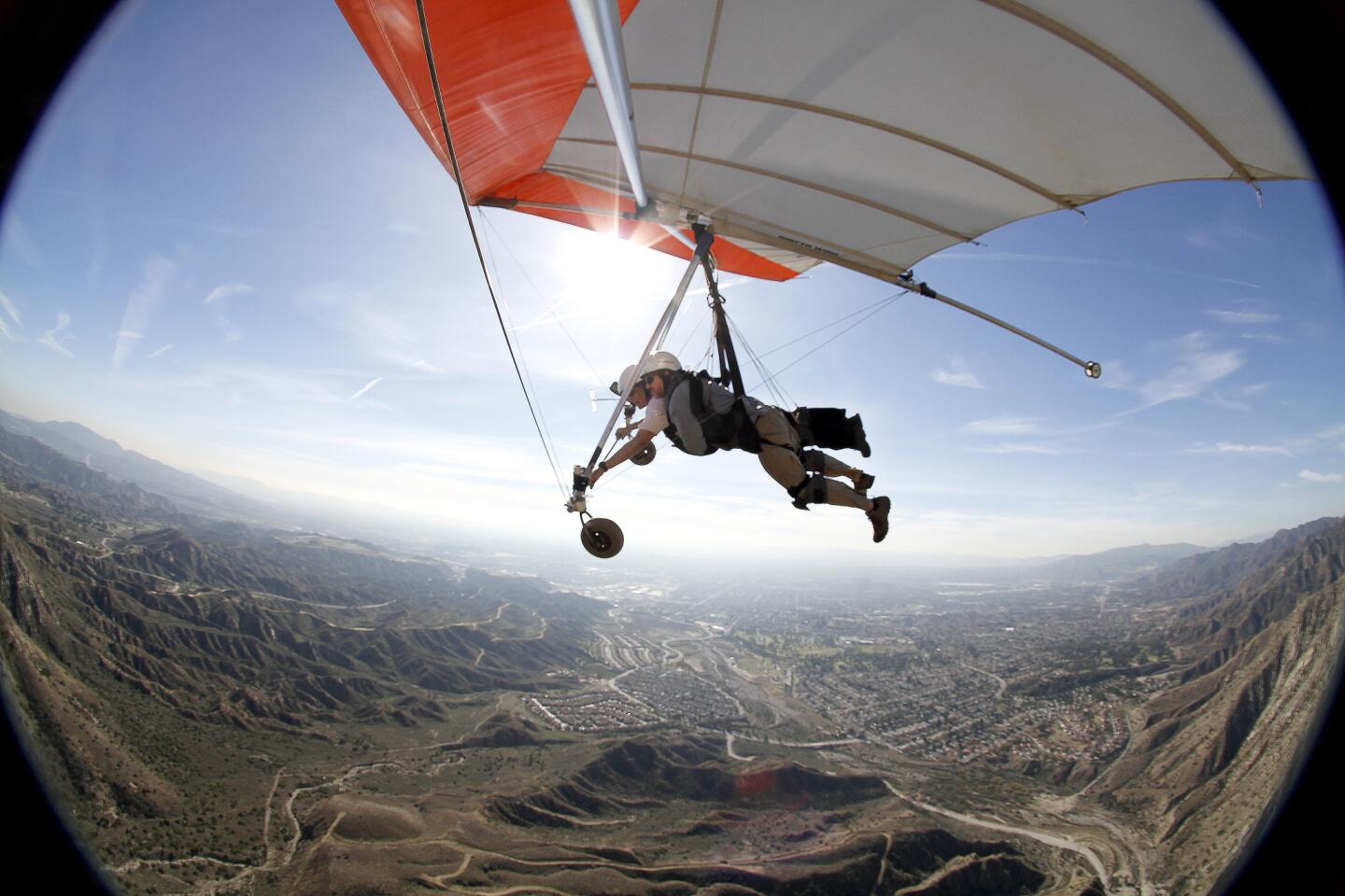 Hang gliding