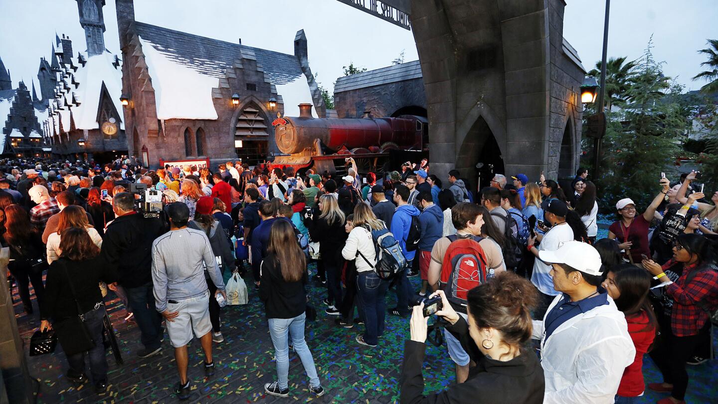The Wizarding World of Harry Potter opens at Universal Studios Hollywood
