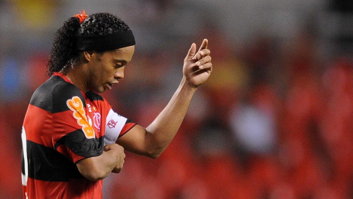 (FILE) Brazilian Flamengo's player Ronaldinho Gaucho  