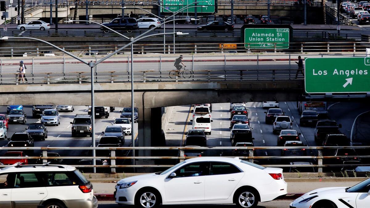 The Environmental Protection Agency held a public hearing Wednesday on a Trump administration plan to consider cutbacks in pollution and fuel economy standards for cars and trucks.