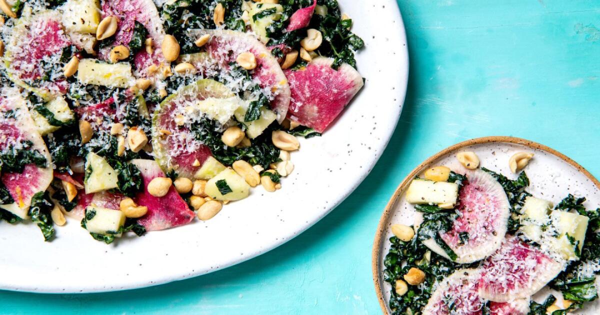 Estas saladas de inverno de Los Angeles têm gosto de primavera