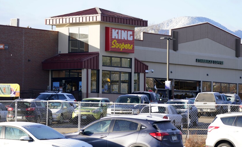 King Soopers grocery store in Boulder, Colo.