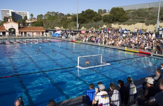 Eastlake and San Marcos fans packed the belachers as the two teams battled in La Jolla.