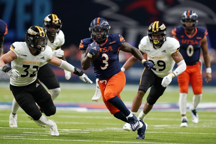 UTSA running back Sincere McCormick was Conference USA's Offensive Player of the Year for the second straight season.