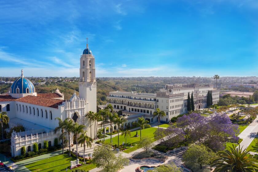 The campus at the University of San Diego