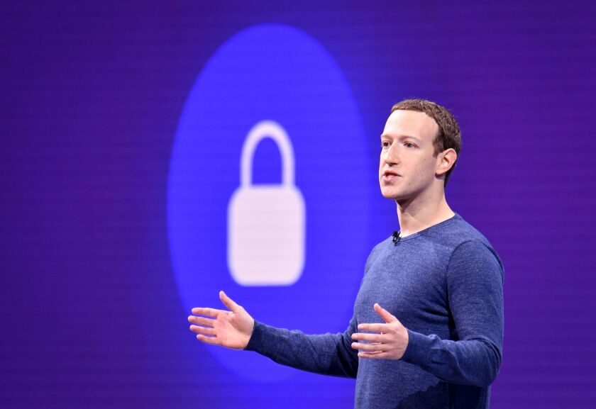 Facebook CEO Mark Zuckerberg 